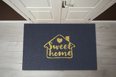 Door mat indoor Sweet home