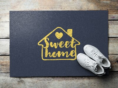 Door mat indoor Sweet home