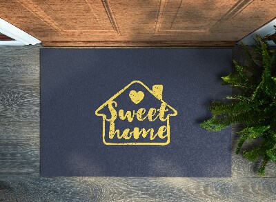 Door mat indoor Sweet home