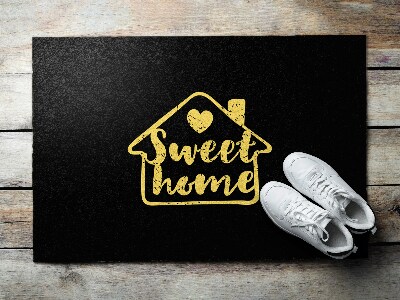 Door mat indoor Sweet home