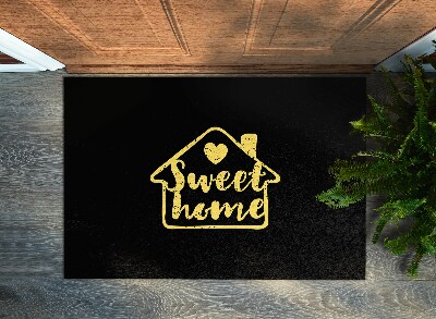 Door mat indoor Sweet home