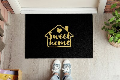 Door mat indoor Sweet home