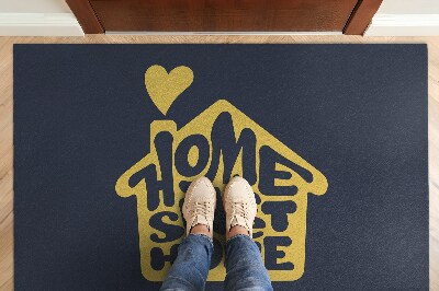 Door mat indoor Home sweet home