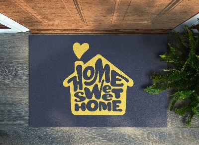 Door mat indoor Home sweet home