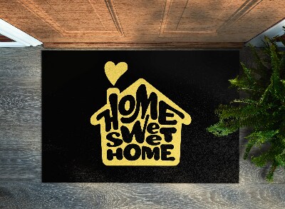 Door mat indoor Home sweet home