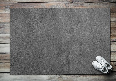 Door mat indoor Gray concrete