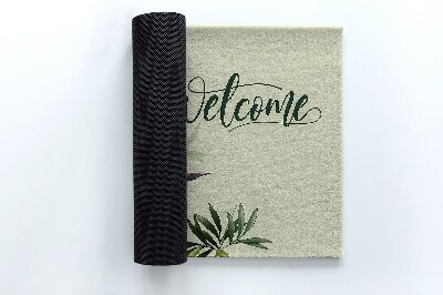 Door mat indoor Welcome