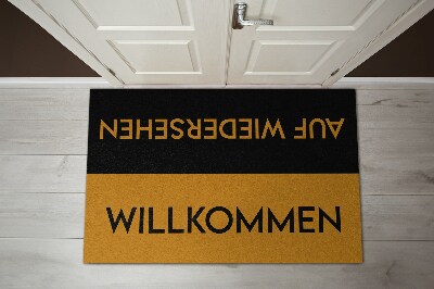 Doormat Willkommen auf wiedersehen