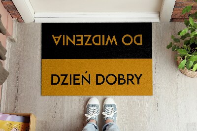 Doormat Dzień dobry do widzenia