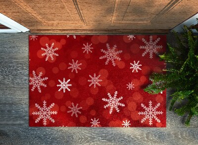 Doormat Christmas stars