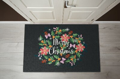 All Over Christmas Tree Doormat Holiday Tree Doormat -  UK in