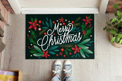Door mat Christmas theme