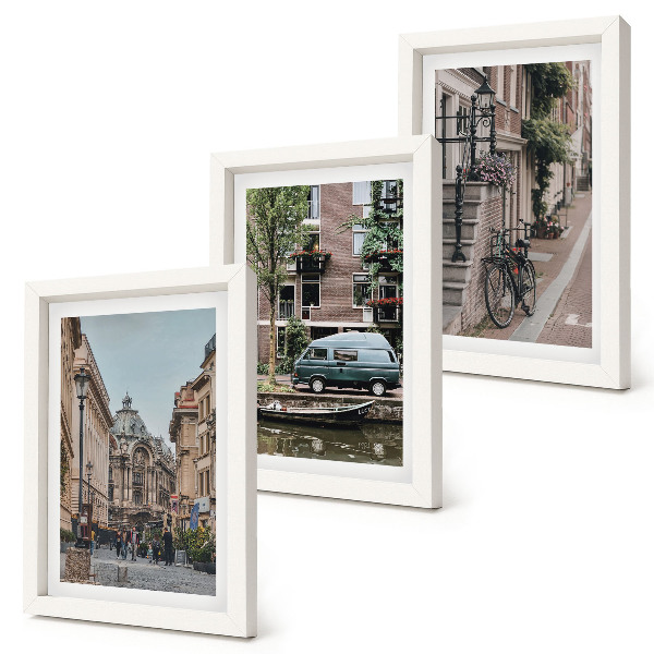Photo frame wall City quiet views of buildings