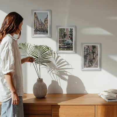 Photo frame wall City quiet views of buildings