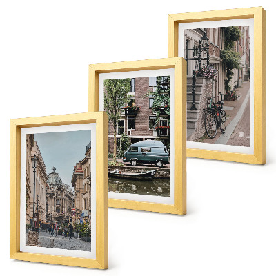 Photo frame wall City quiet views of buildings