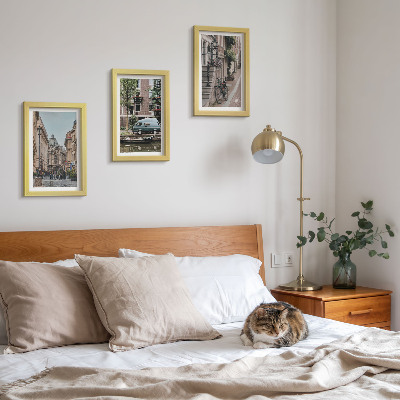 Photo frame wall City quiet views of buildings
