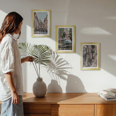 Photo frame wall City quiet views of buildings
