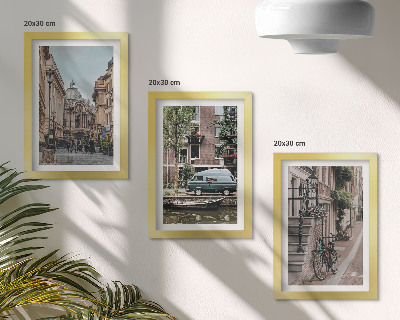 Photo frame wall City quiet views of buildings