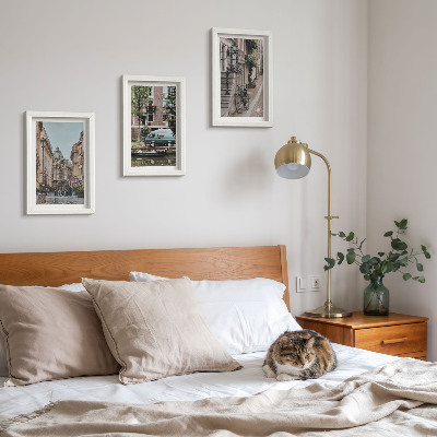 Photo frame wall City quiet views of buildings