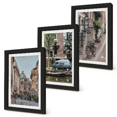 Photo frame wall City quiet views of buildings