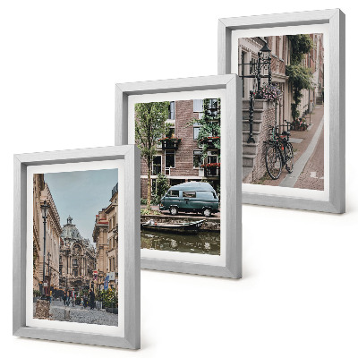 Photo frame wall City quiet views of buildings