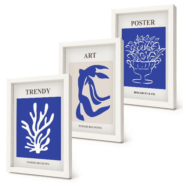 Photo frame wall Henri Matisse's Abstract Art Posters