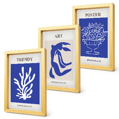 Photo frame wall Henri Matisse's Abstract Art Posters