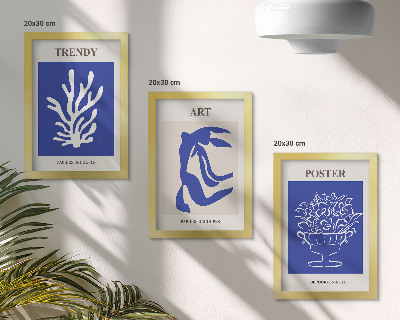 Photo frame wall Henri Matisse's Abstract Art Posters