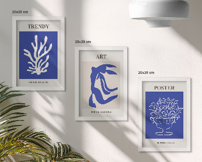 Photo frame wall Henri Matisse's Abstract Art Posters