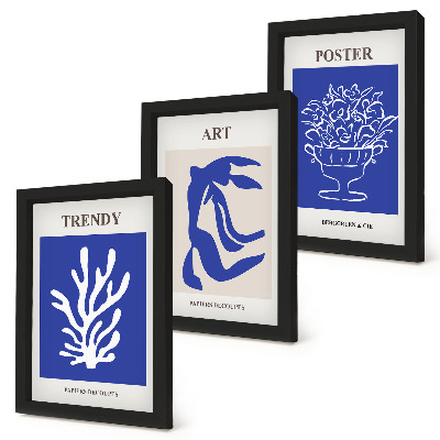 Photo frame wall Henri Matisse's Abstract Art Posters