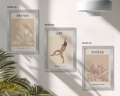 Photo frame wall Abstract forms and figures by Henri Matisse