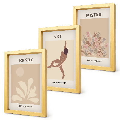 Photo frame wall Abstract forms and figures by Henri Matisse
