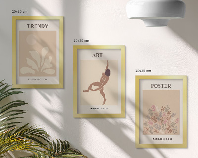 Photo frame wall Abstract forms and figures by Henri Matisse