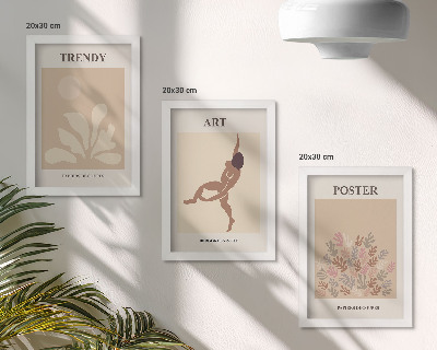 Photo frame wall Abstract forms and figures by Henri Matisse