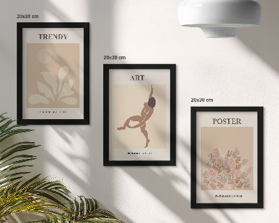 Photo frame wall Abstract forms and figures by Henri Matisse