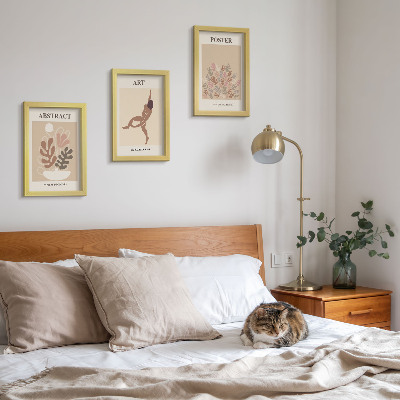 Photo frame wall Stylish abstract compositions by Henri Matisse