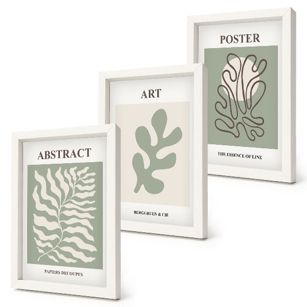 Photo frame wall Floral patterns posters by Henri Matisse