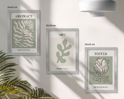 Photo frame wall Floral patterns posters by Henri Matisse