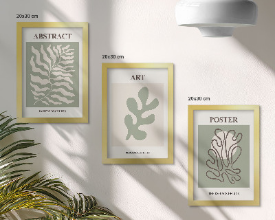 Photo frame wall Floral patterns posters by Henri Matisse