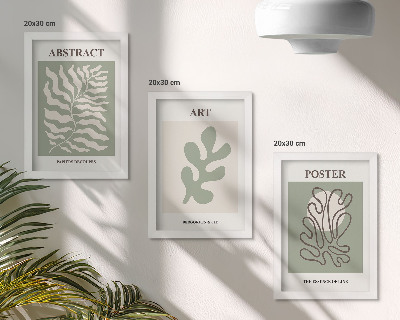 Photo frame wall Floral patterns posters by Henri Matisse
