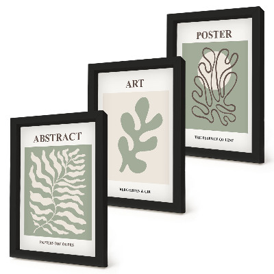 Photo frame wall Floral patterns posters by Henri Matisse