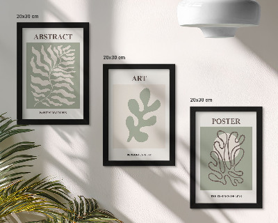 Photo frame wall Floral patterns posters by Henri Matisse