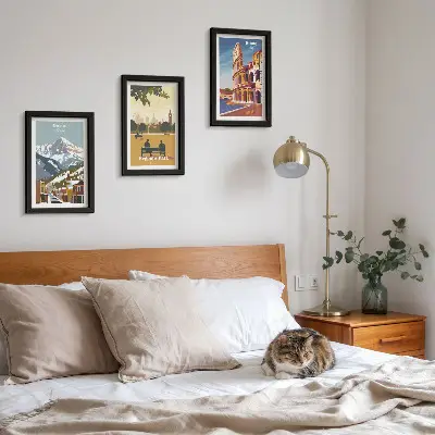 Photo frame wall featuring The mountains in Ouray Park and The Colosseum in Rome