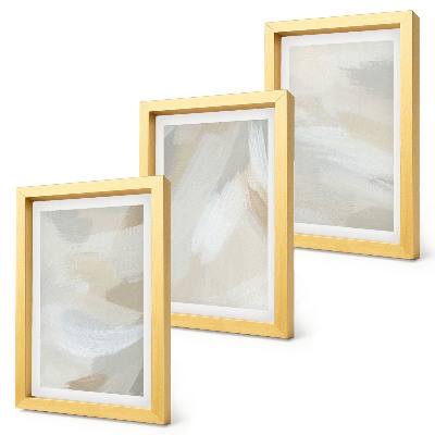 Photo frame wall Abstract light background with delicate brush strokes
