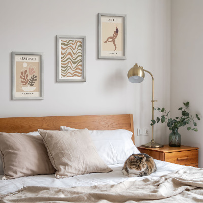 Photo frame wall Matisse boho abstract shapes and patterns
