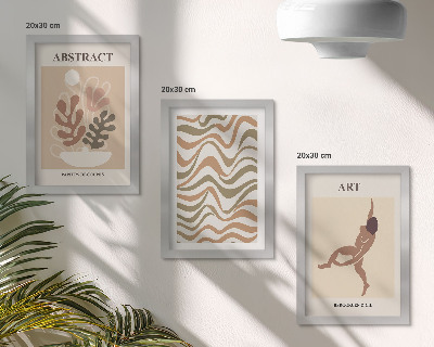 Photo frame wall Matisse boho abstract shapes and patterns