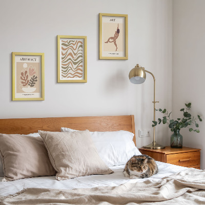 Photo frame wall Matisse boho abstract shapes and patterns