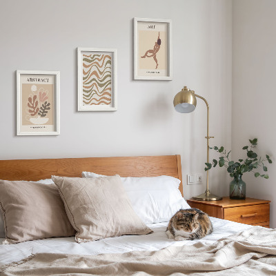 Photo frame wall Matisse boho abstract shapes and patterns