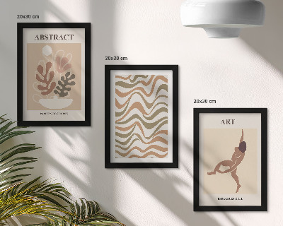 Photo frame wall Matisse boho abstract shapes and patterns