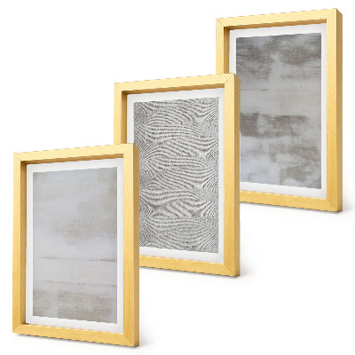 Photo frame wall Modern texture structures in a minimalist style